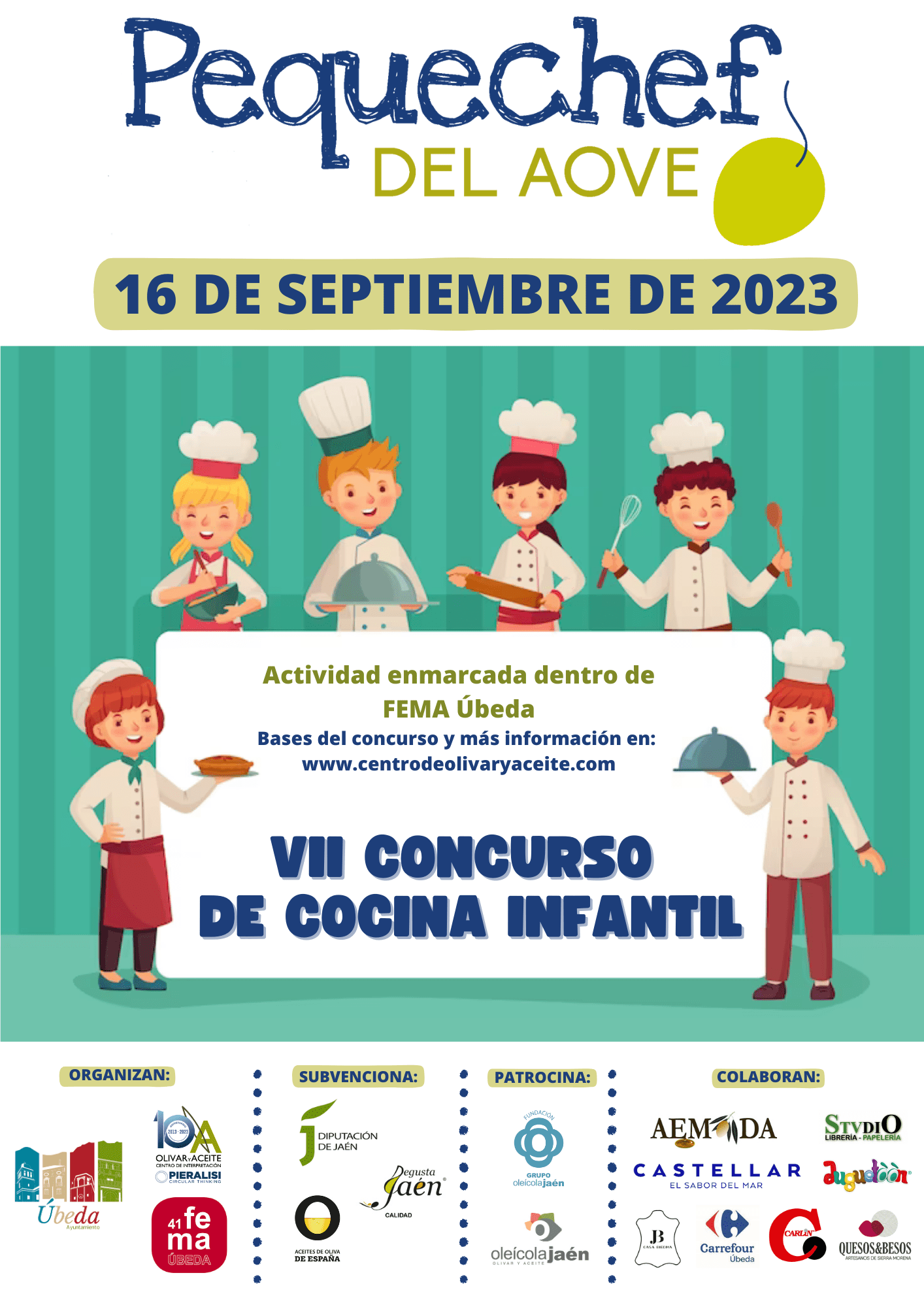 CARTEL PEQUECHEF DEL AOVE 2023 DEF