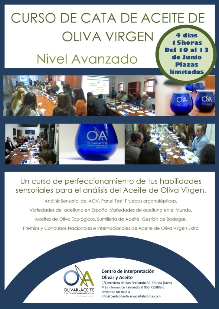 Cartel Curso de Cata Avanzado