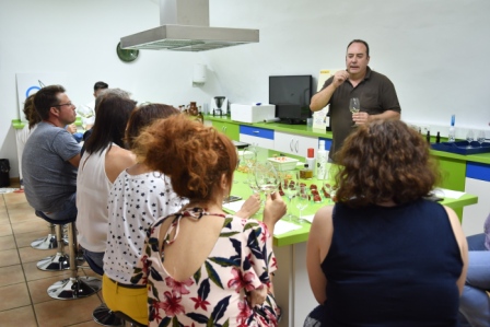 Sesión de maridaje del Club