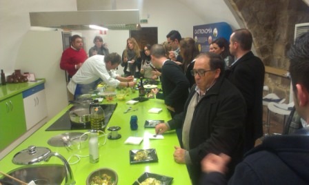 Aperitivo al finalizar el curso