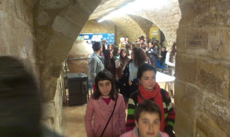 Visitando el centro
