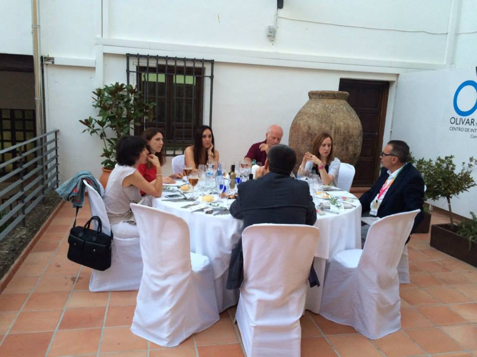 Cena en el Patio del Centro de Interpretación