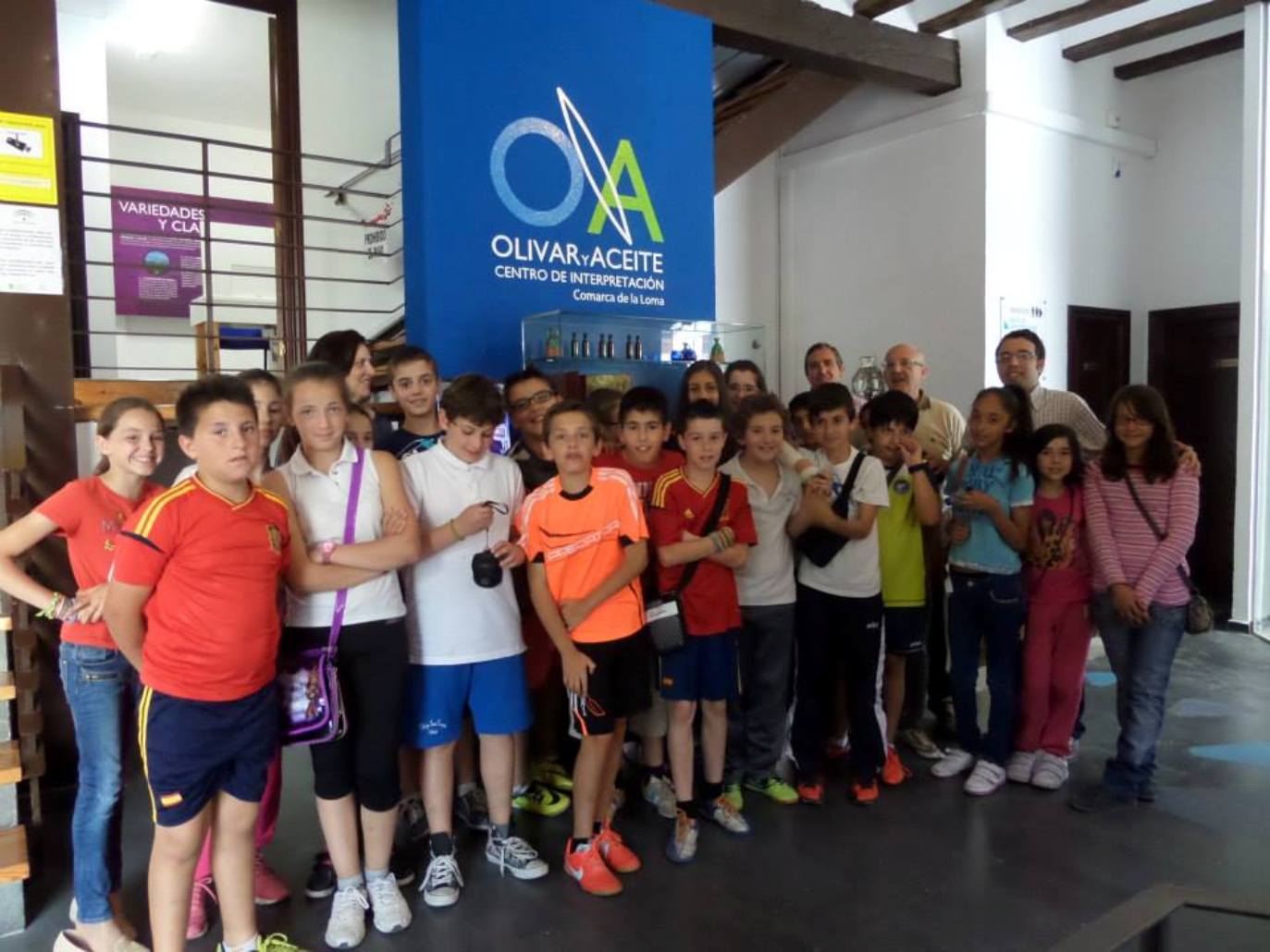 Visita de niños
