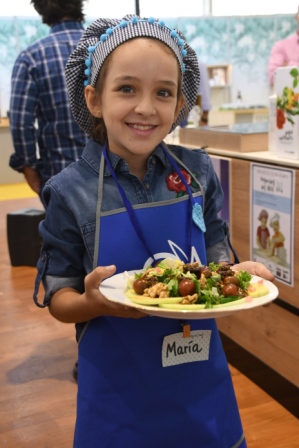 Niña en Peque Chef