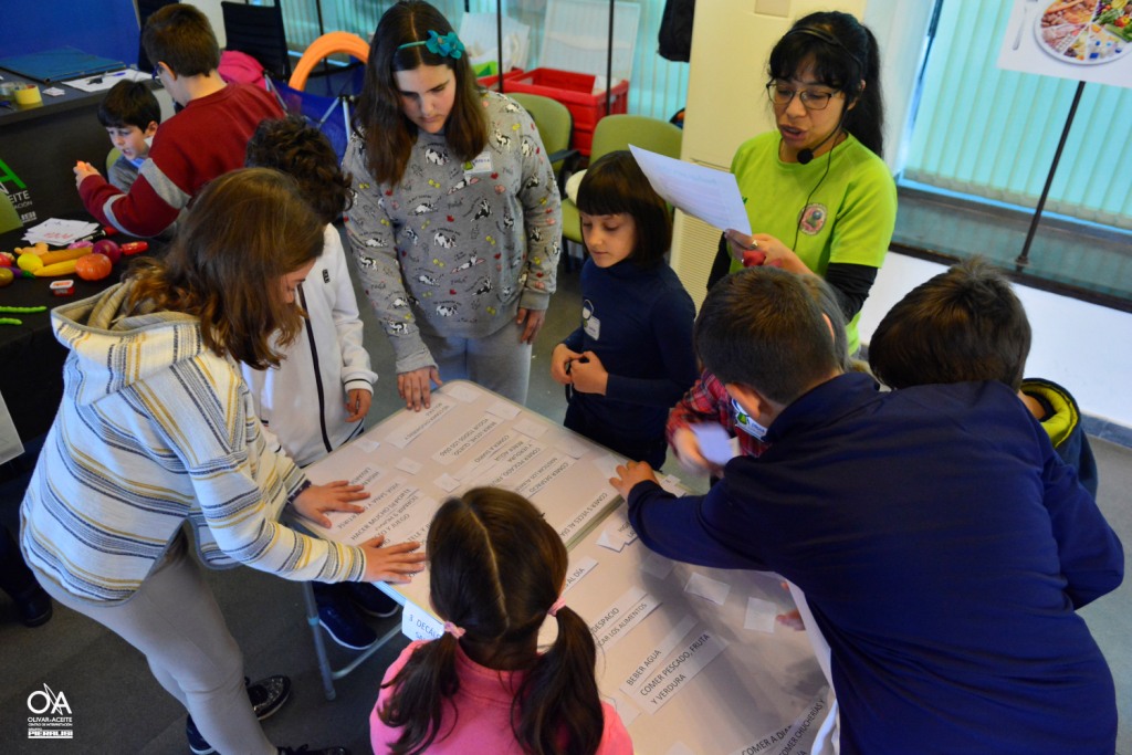 Niños en el Centro de Interpretación