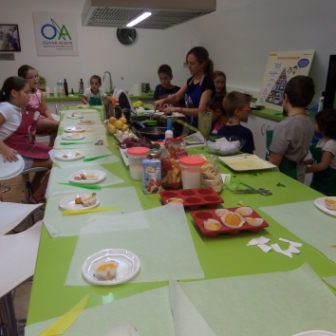 taller de cocina para niños