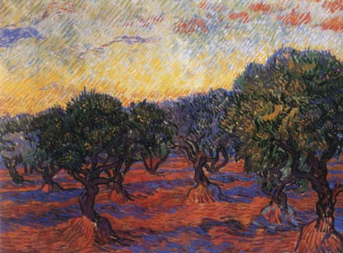 cuadro olivos