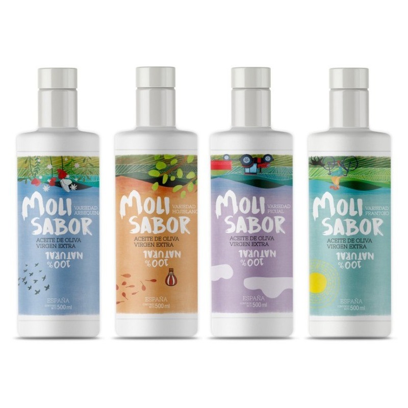 Estuche de Botellas de 100ml (Variedades) Cosecha Temprana OLEÍCOLA JAÉN