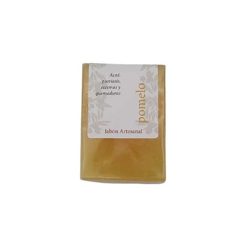 Jabón Artesanal de Aceite de Oliva Virgen Extra y Pomelo COSMÉTICA OLIVO
