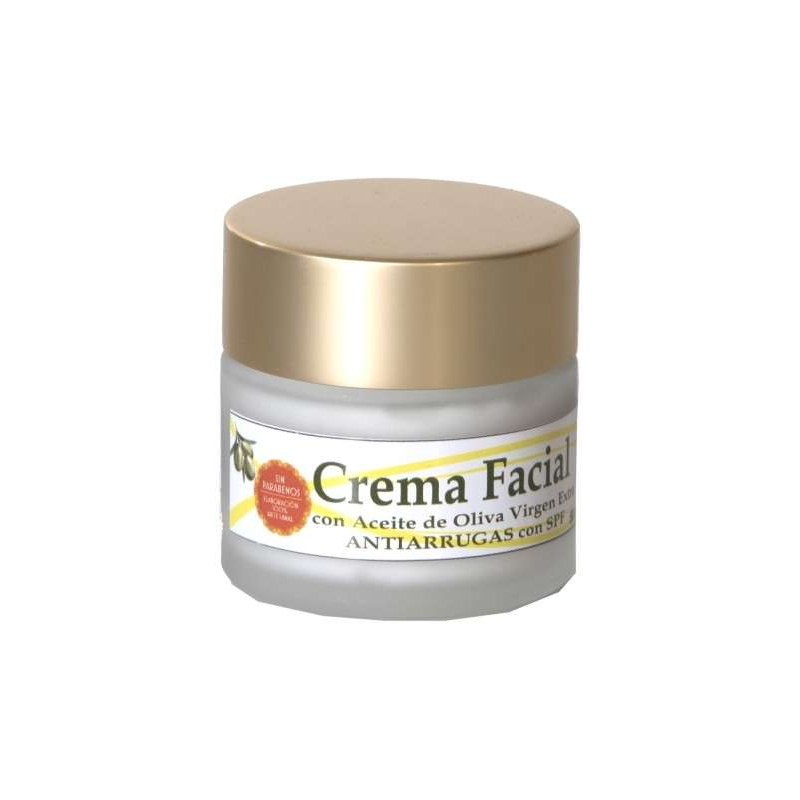 Crema Antiarrugas con AOVE COSMÉTICA OLIVO