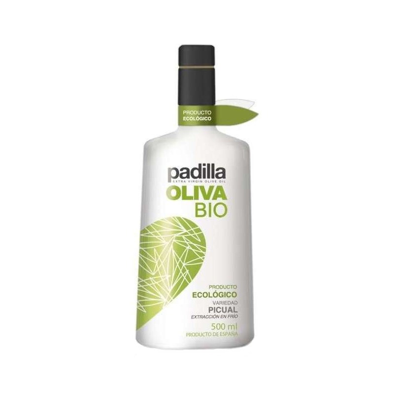 Botella 500ml Picual Ecológico Cosecha Temprana ACEITES PADILLA