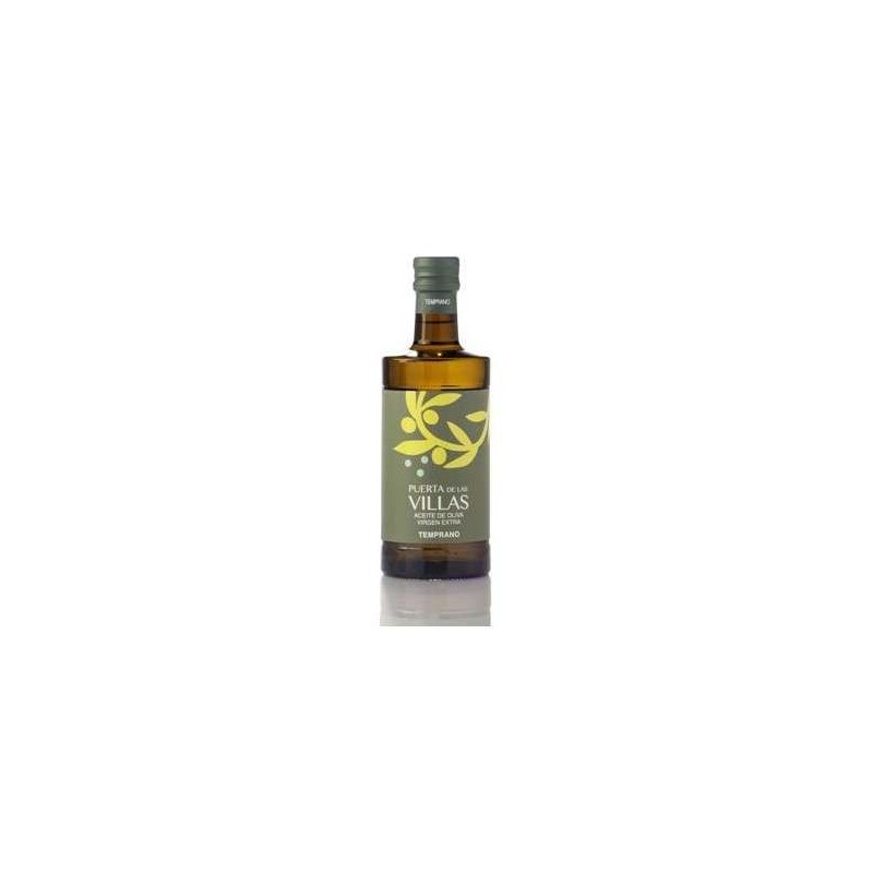 Botella 500ml Picual Cosecha Temprana PUERTA DE LAS VILLAS
