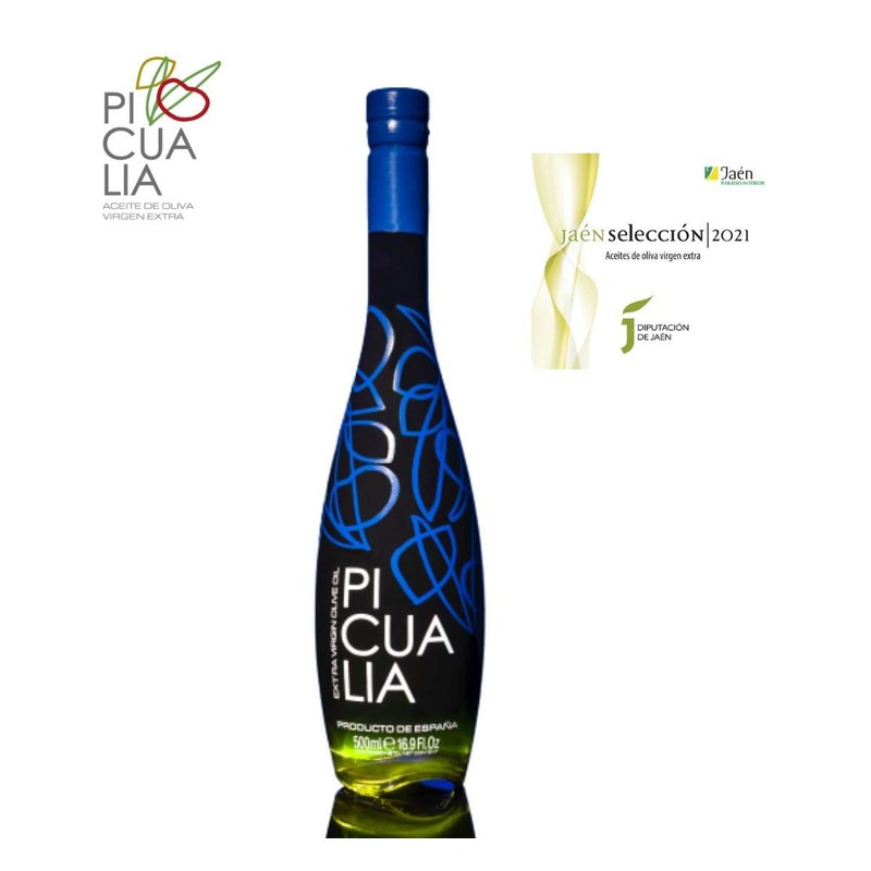 Botella 500ml Picual Cosecha Temprana PICUALIA