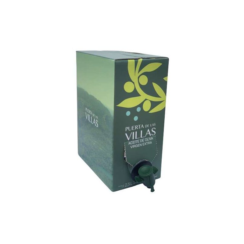 Bag in Box 2,5L Picual Cosecha Temprana PUERTA DE LAS VILLAS