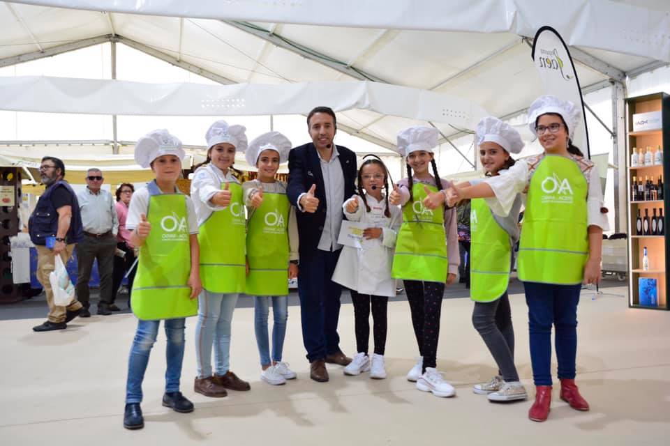 Participantes en Concurso de Peque Chef